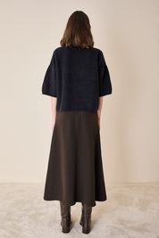 Maglia a mezze maniche in alpaca Piura