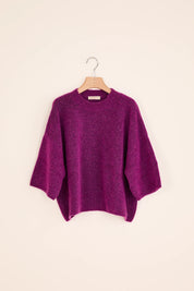 Maglia a mezze maniche in alpaca Piura