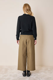 Polo in lana vergine merino extra fine