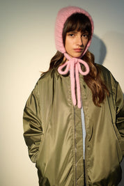 Mohair tie balaclava

