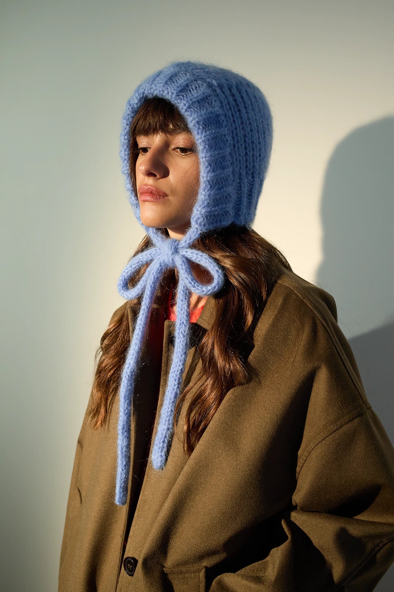 Mohair tie balaclava

