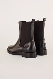 Chelsea boots con fondo in gomma