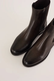 Chelsea boots con fondo in gomma