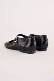 Ballerine stampa cocco con cinturino