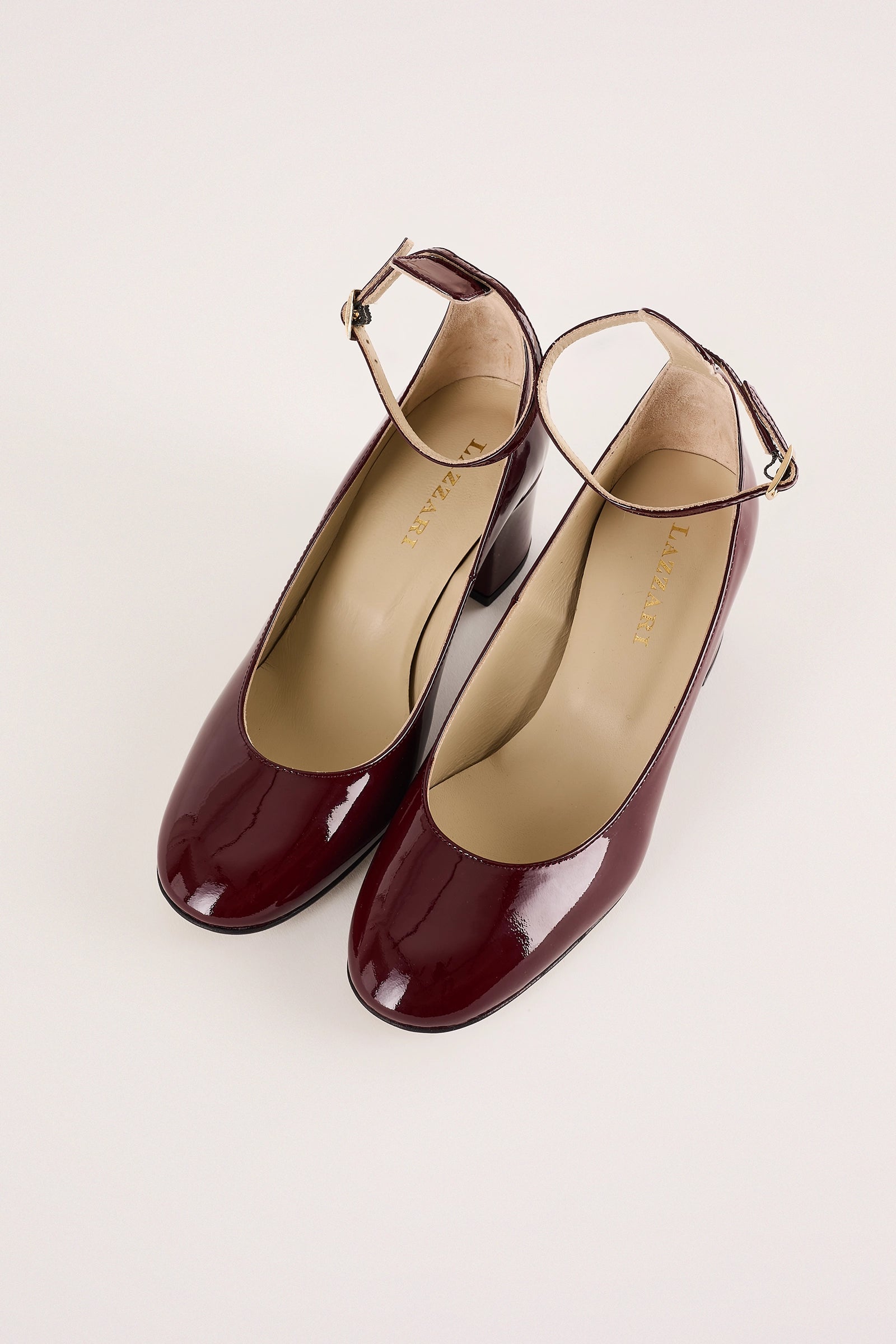 Mary Jane con tacco 5 cm e cinturino alla caviglia