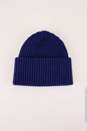 Berretto in lana a coste