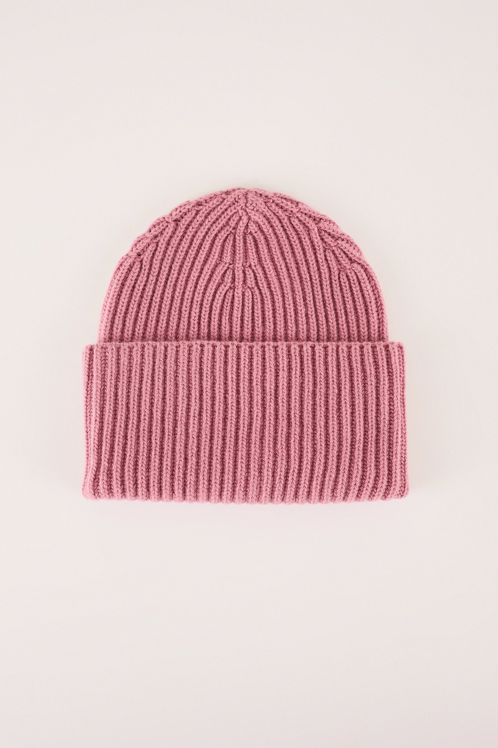 Berretto in lana a coste