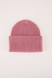 Berretto in lana a coste