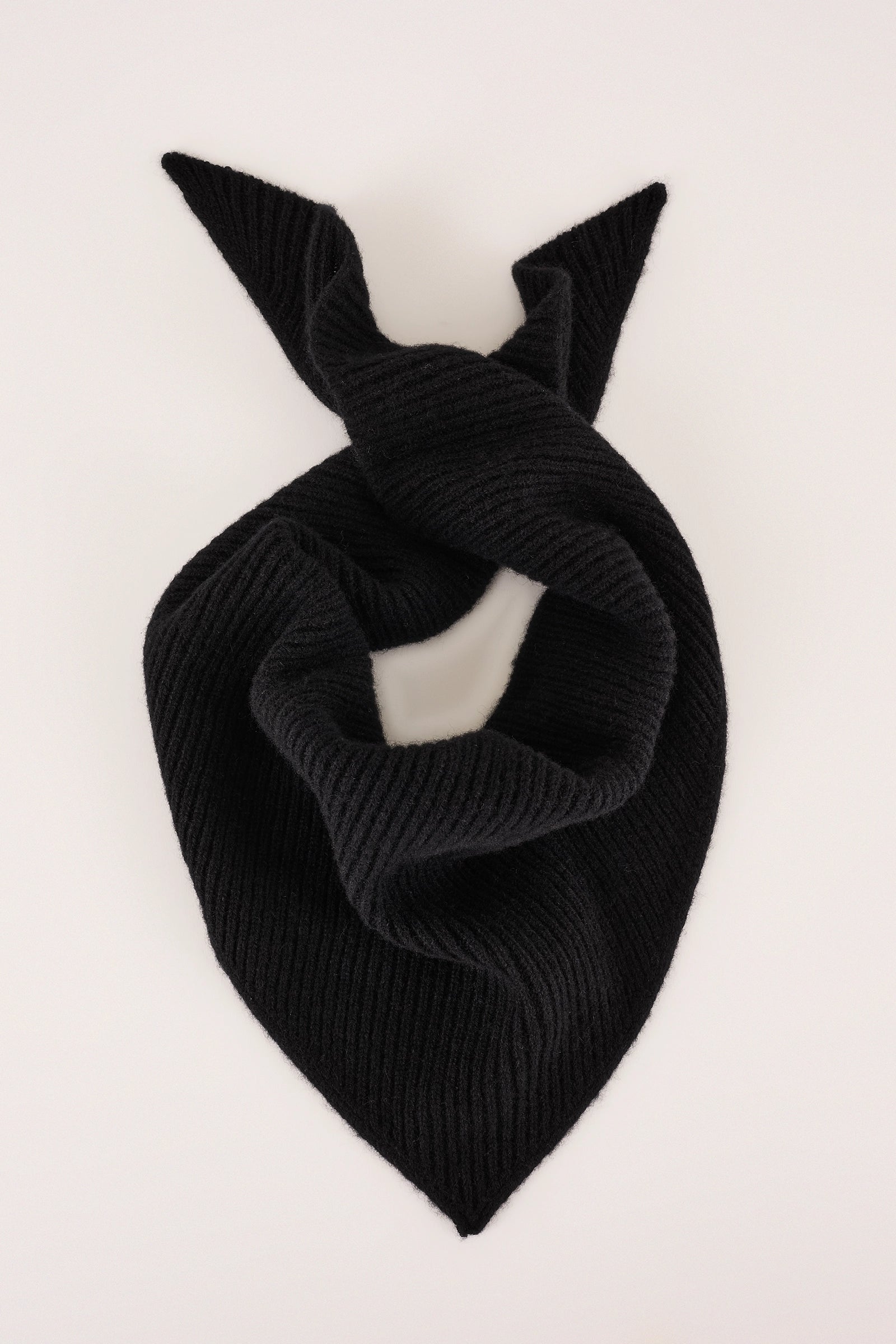 Sciarpina a triangolo in cashmere