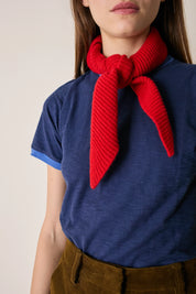 Sciarpina a triangolo in cashmere