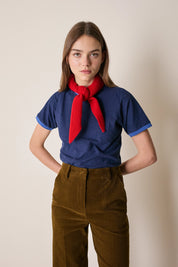 Sciarpina a triangolo in cashmere