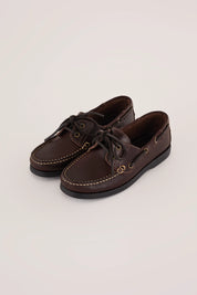 Mocassini da barca con suola leggera – Bianco