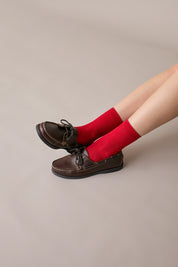 Mocassini da barca con suola leggera – Bianco