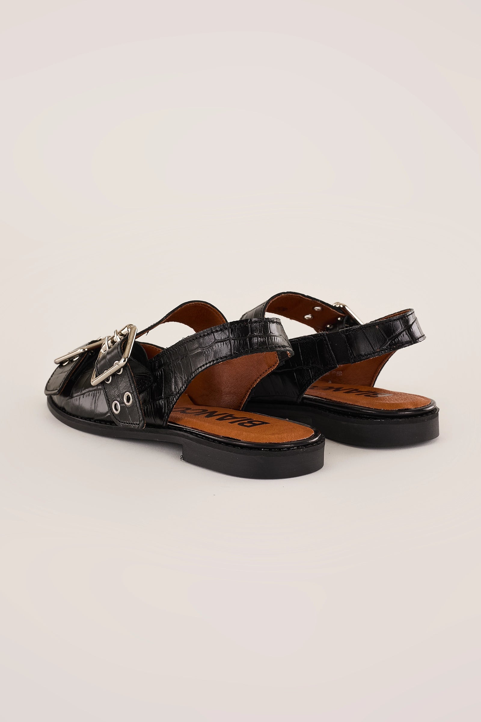 Slingback con fibbie