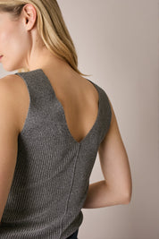 Canottiera in maglia di cotone