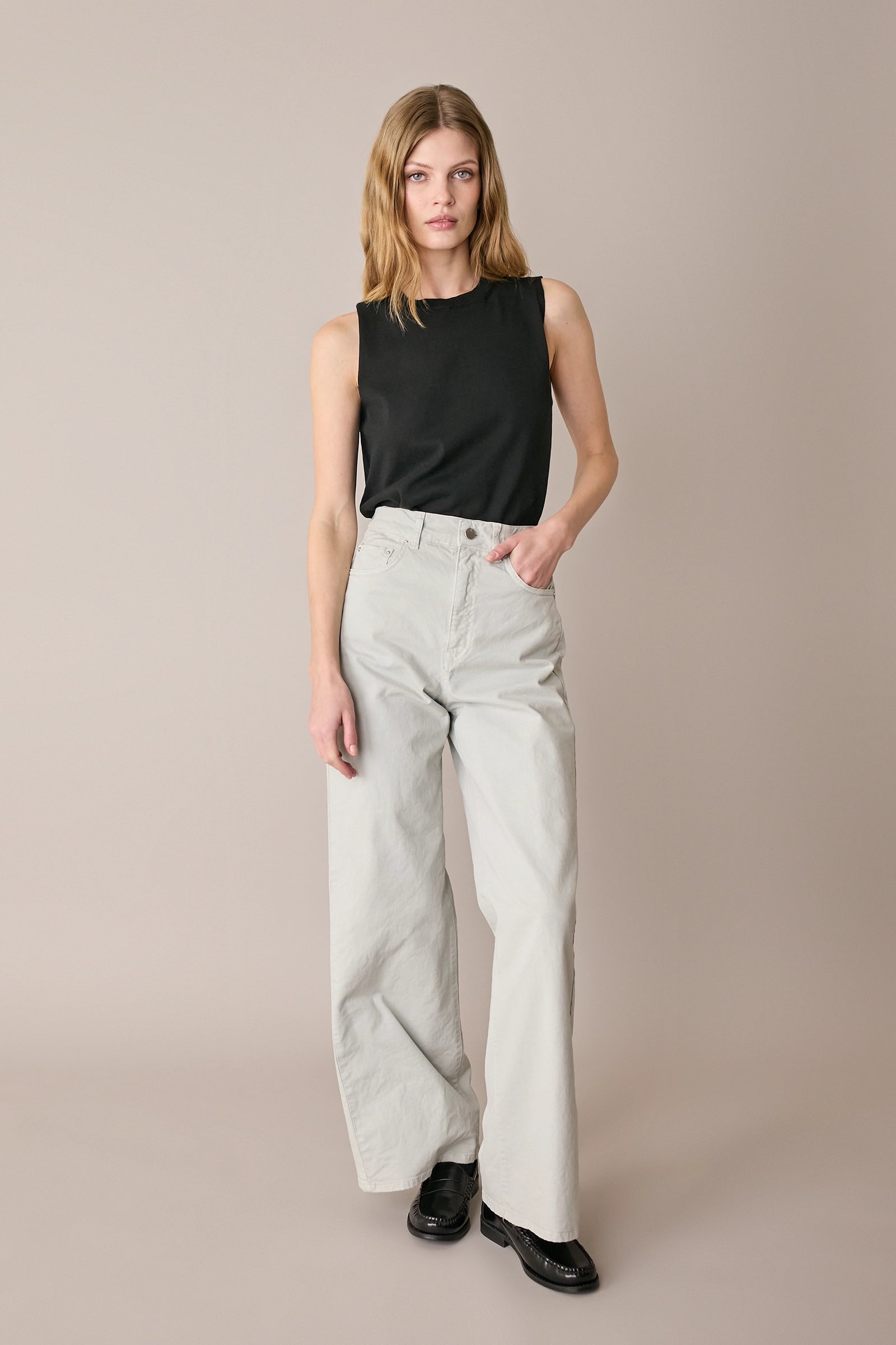 Pima cotton tank top