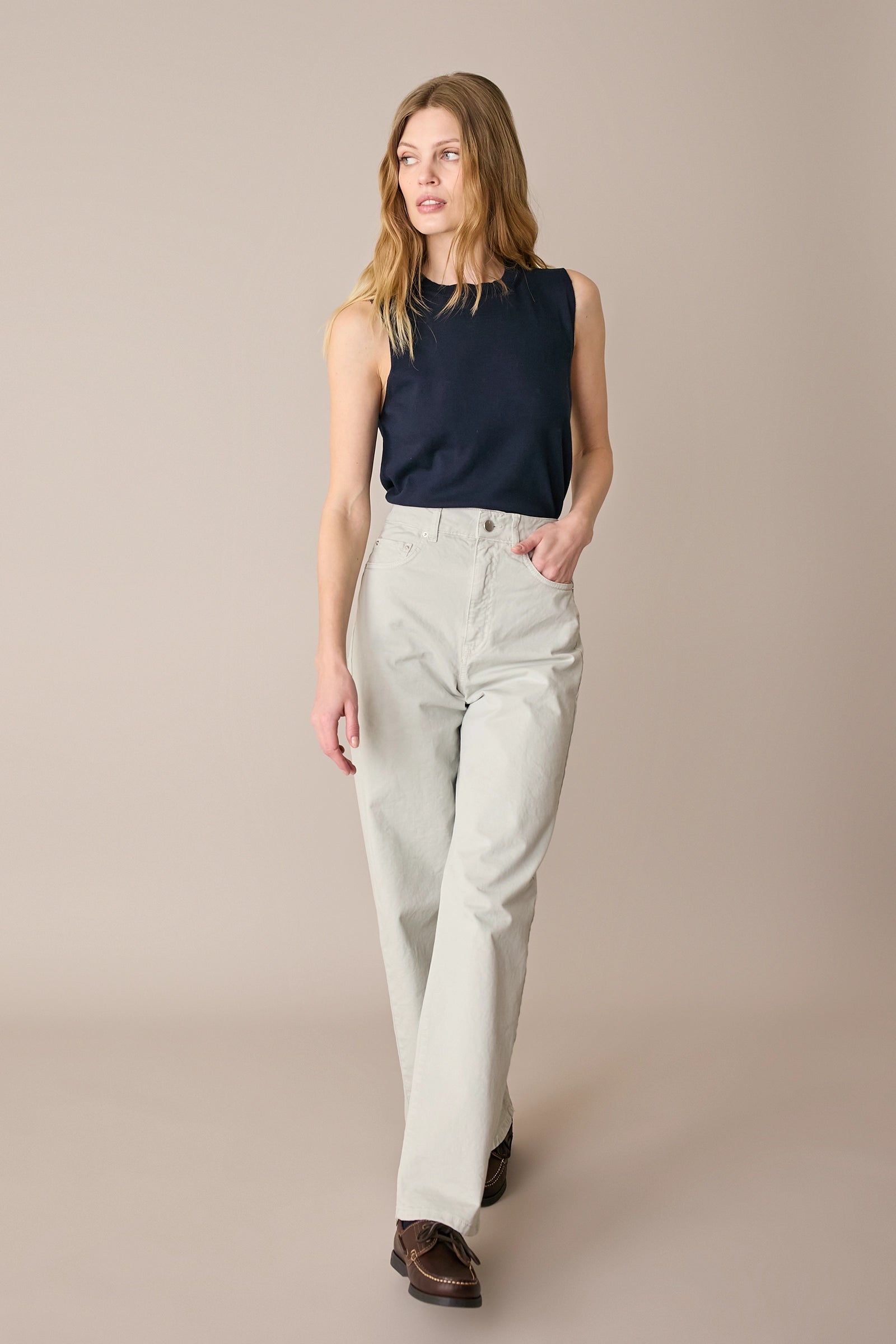 Pima cotton tank top