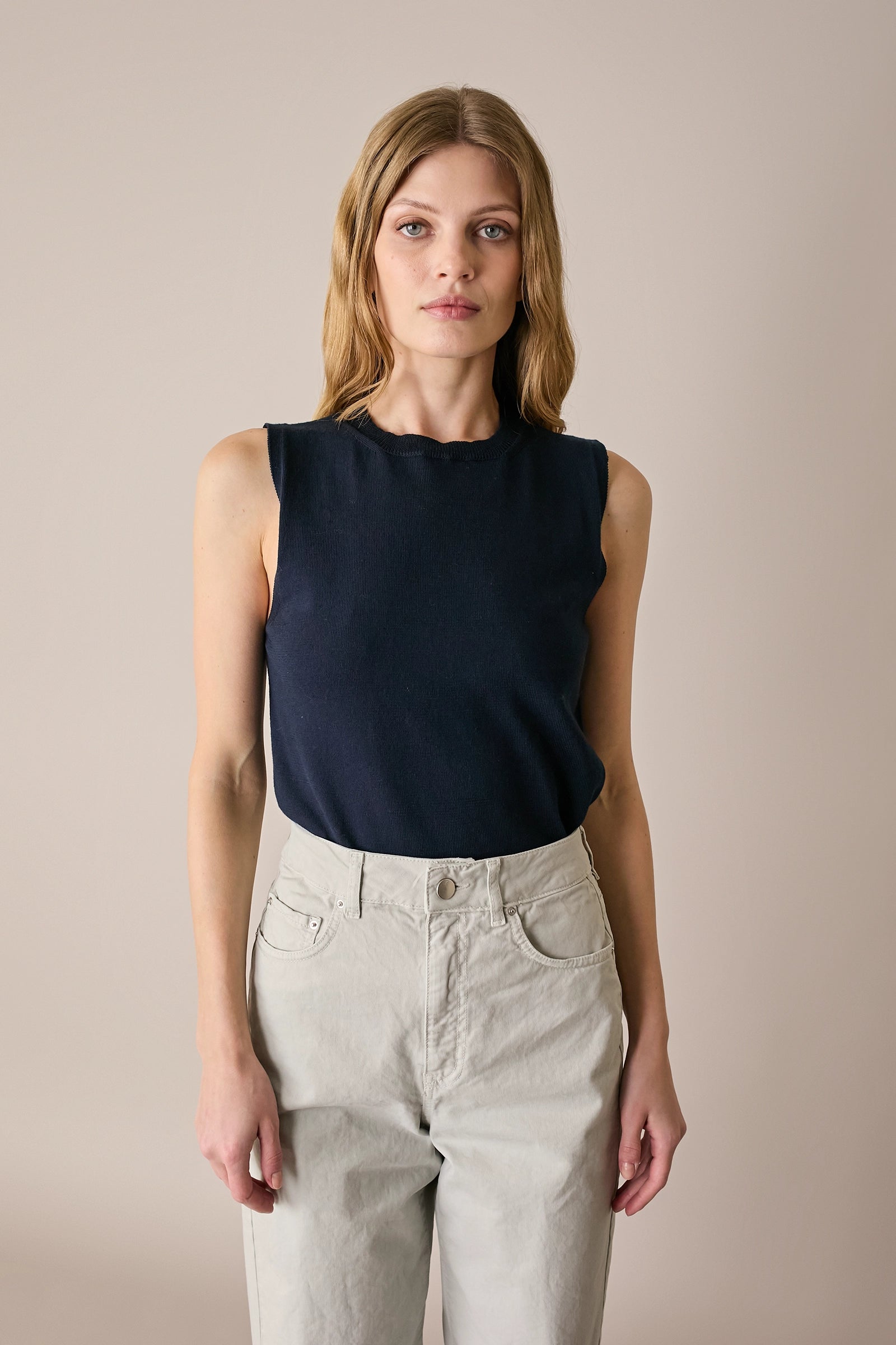 Pima cotton tank top