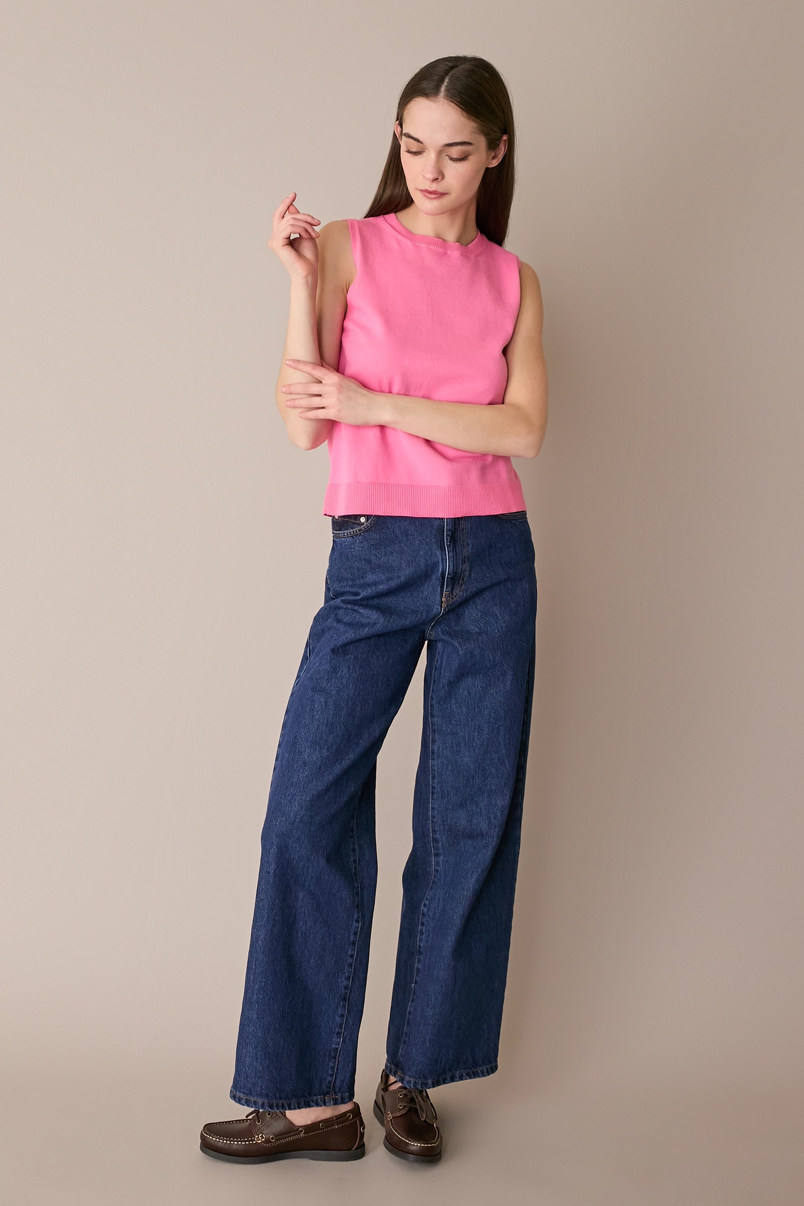 Pima cotton tank top