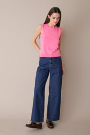 Pima cotton tank top