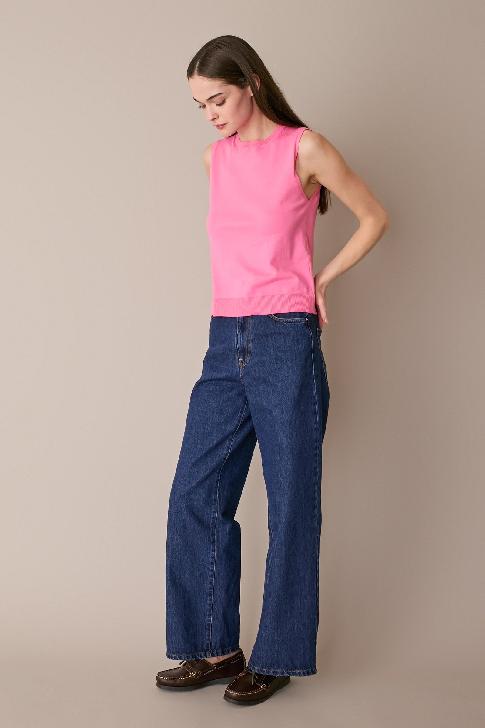 Pima cotton tank top