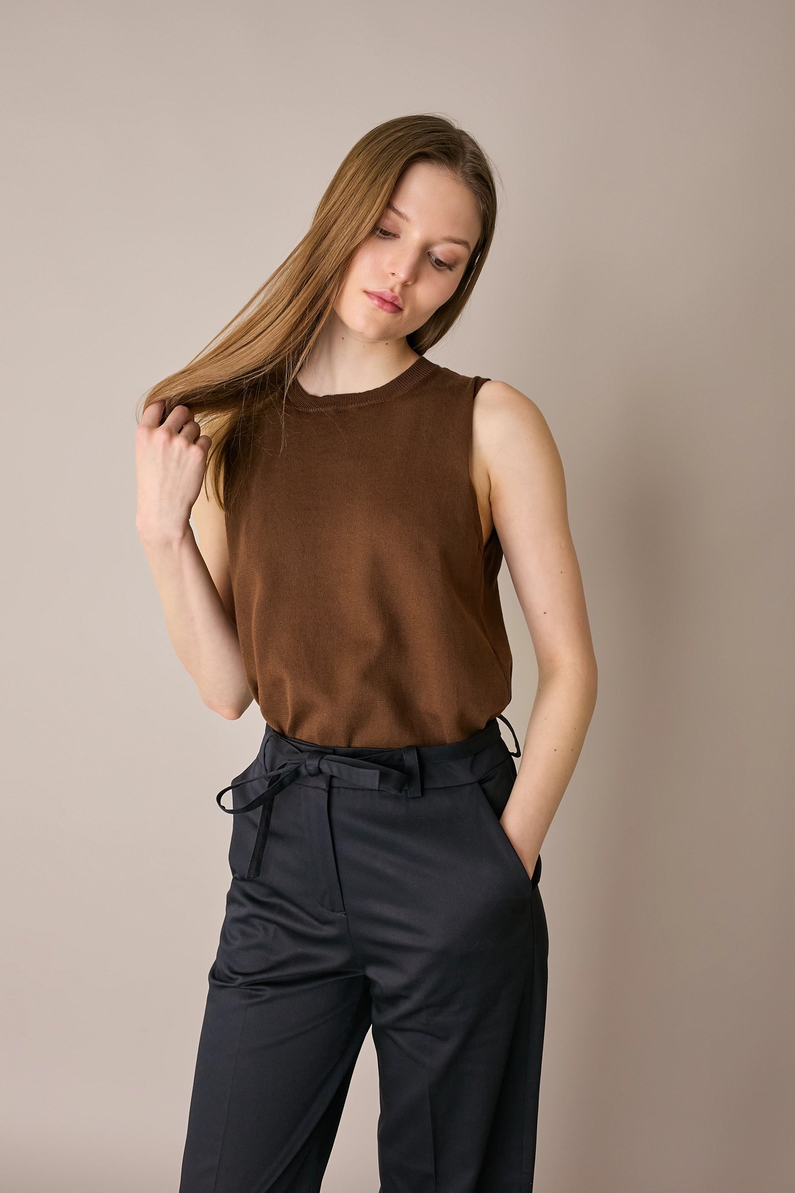 Canotta in cotone Pima