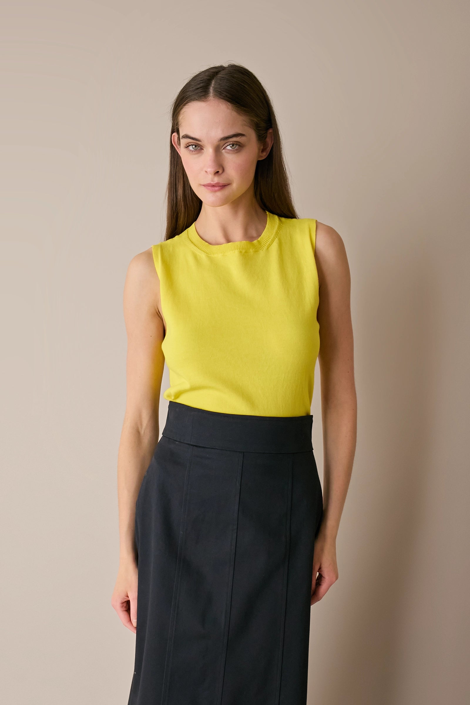 Pima cotton tank top