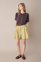 Maglia in cotone con colletto