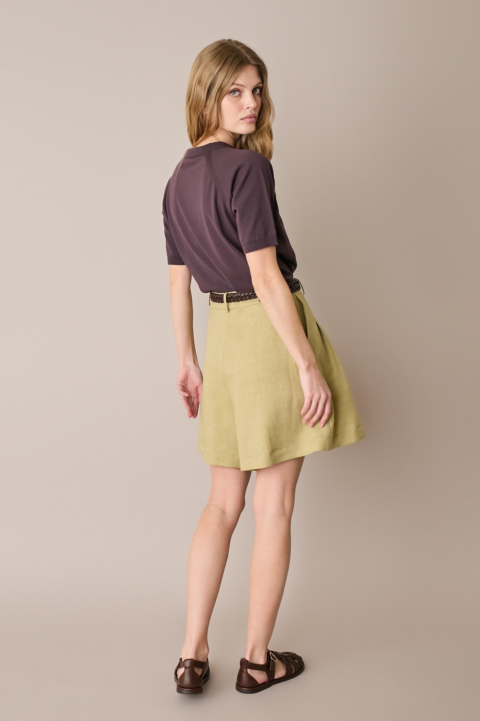 Maglia in cotone con colletto