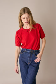 Maglia in cotone con colletto