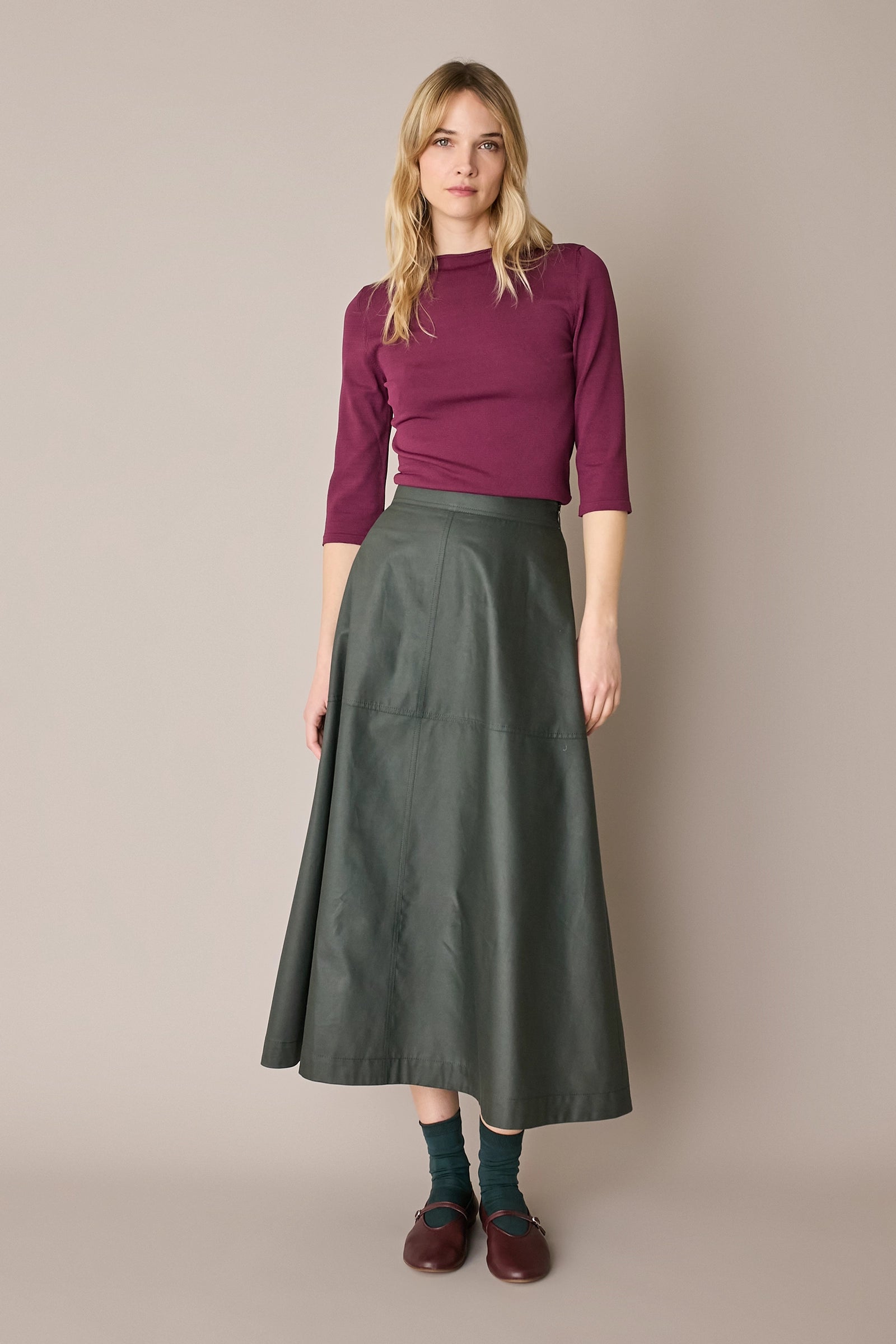 Maglia con maniche a tre quarti