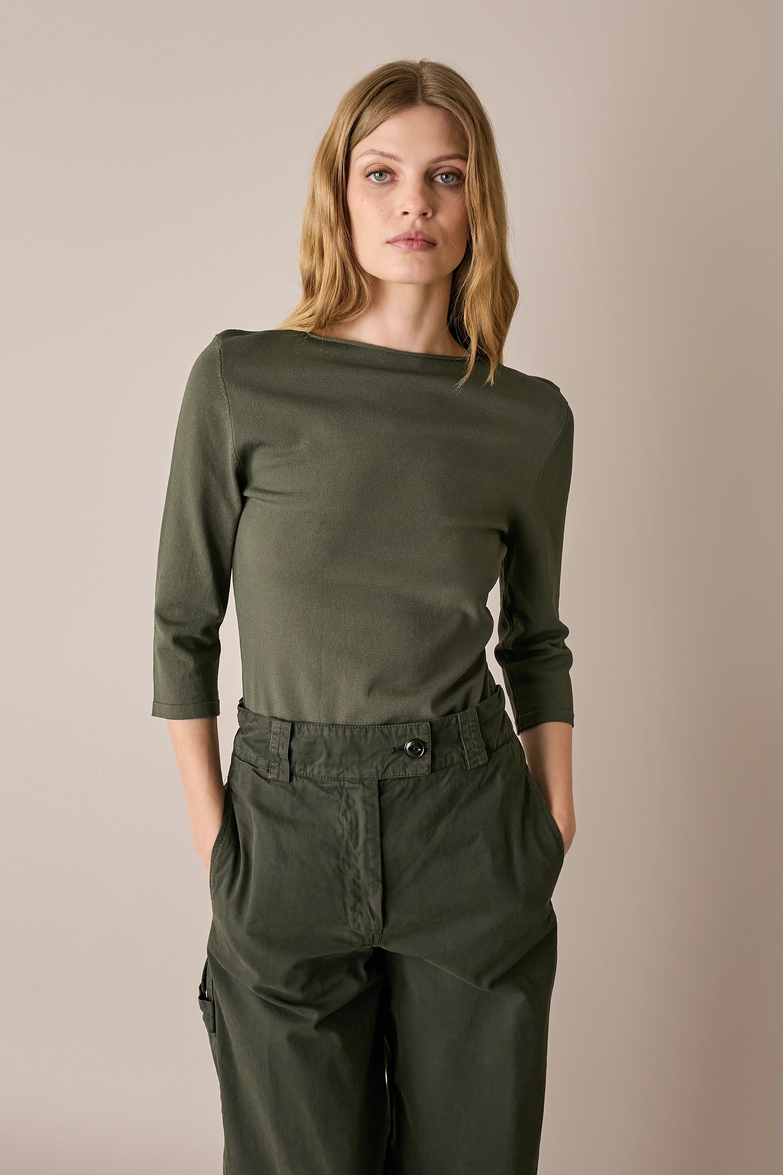 Maglia con maniche a tre quarti