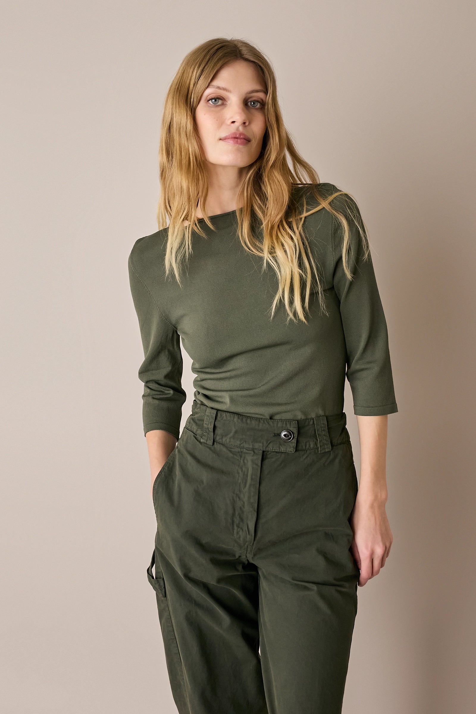 Maglia con maniche a tre quarti