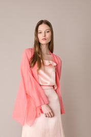 Kimono leggerissimo in alpaca e mohair