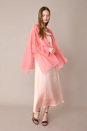 Kimono leggerissimo in alpaca e mohair