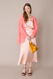 Kimono leggerissimo in alpaca e mohair