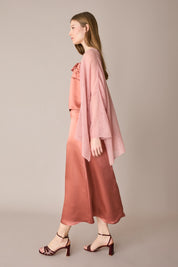 Kimono leggerissimo in alpaca e mohair