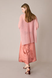 Kimono leggerissimo in alpaca e mohair