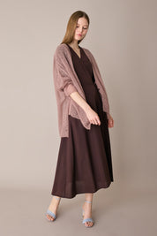 Kimono leggerissimo in alpaca e mohair
