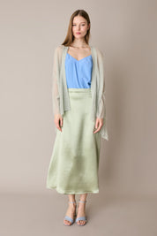 Kimono leggerissimo in alpaca e mohair