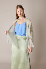 Kimono leggerissimo in alpaca e mohair