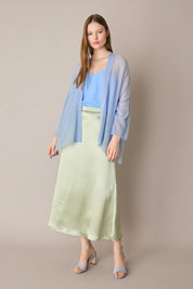 Kimono leggerissimo in alpaca e mohair