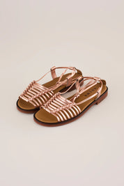 Ankle-tie sandals – Kosma