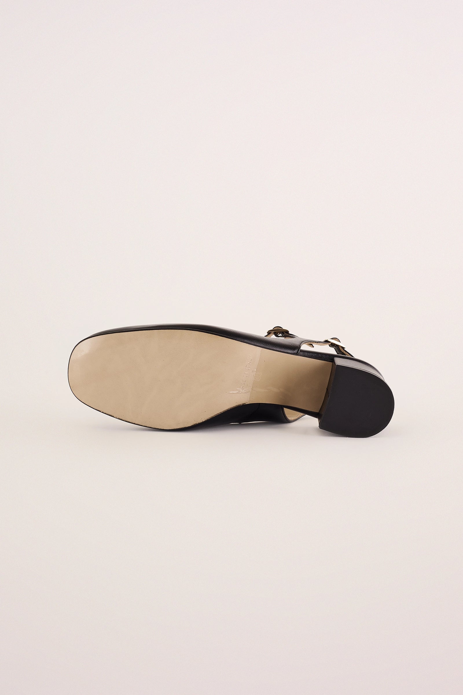 Slingback con tacco 5 cm e doppio laccetto