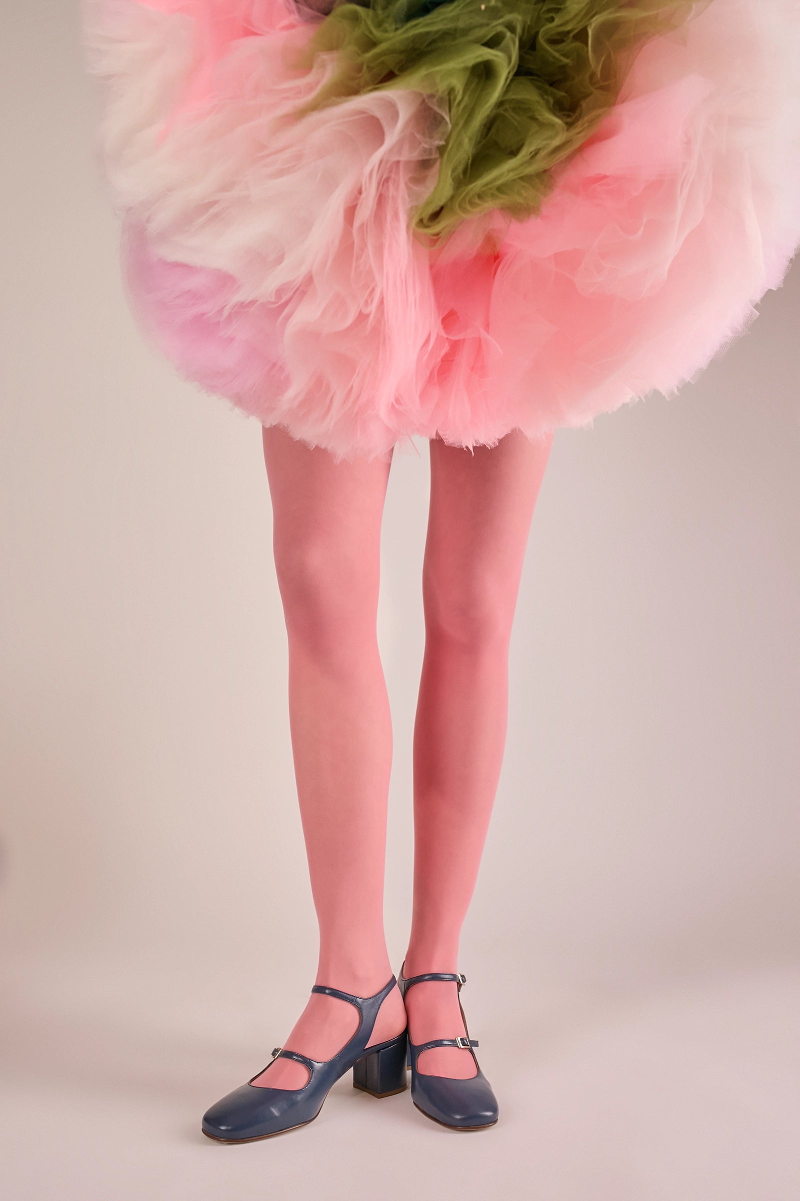 Double-strap slingbacks 5 CM