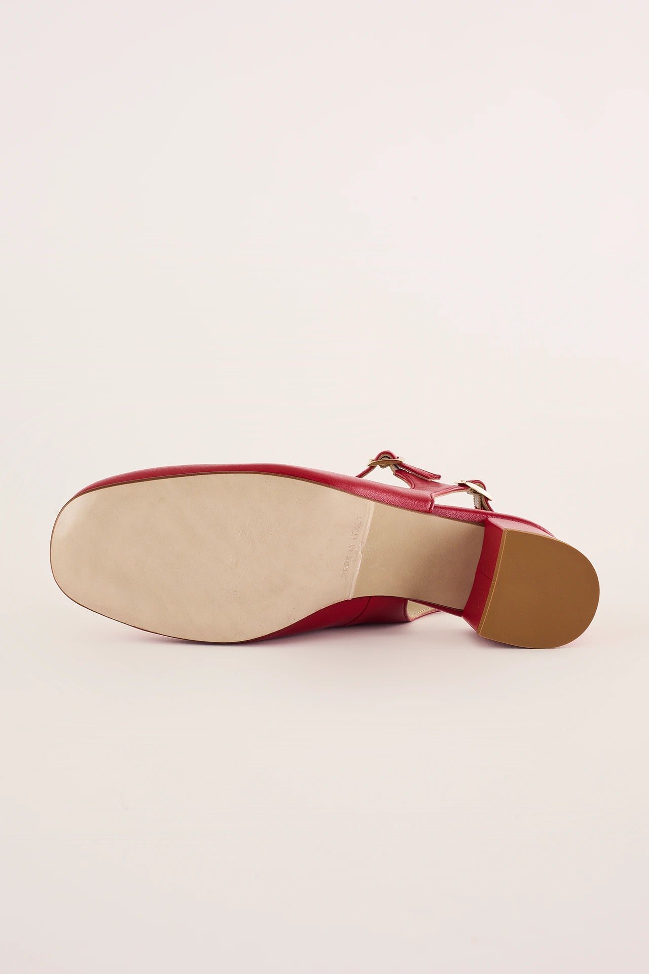 Slingback con tacco 5 cm e doppio laccetto