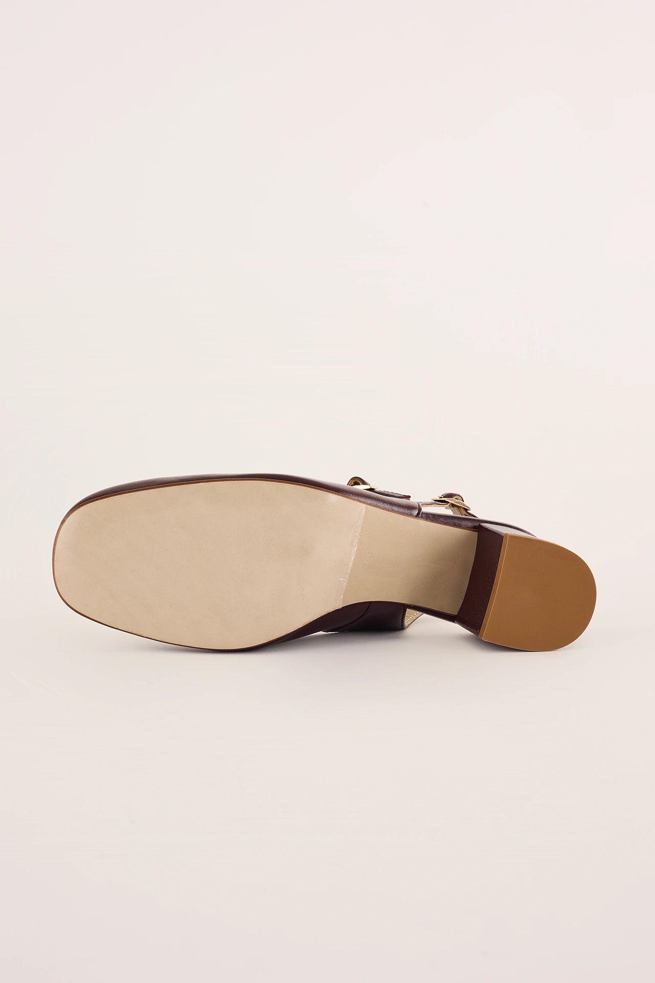 Slingback con tacco 5 cm e doppio laccetto