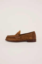 Suede loafers