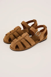 Suede fisherman sandals
– Maison Toufet