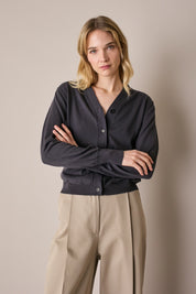 Cardigan sottile in cotone